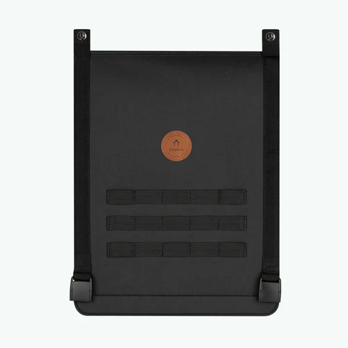 Discover Large Berlin Black Schoolbag with Flap