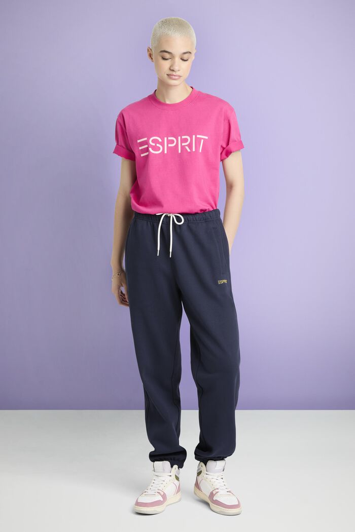 Unisex Logo-Sweathose aus Baumwollfleece