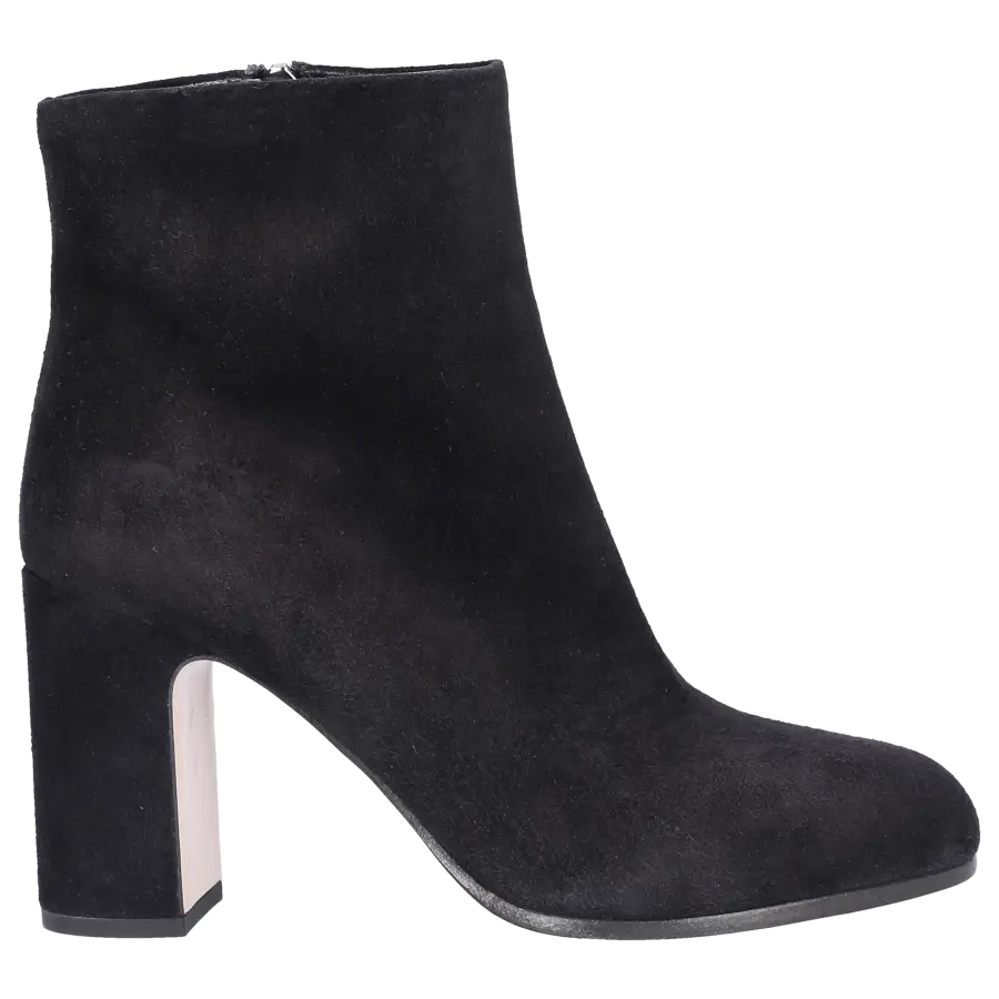 Miu Miu - Klassische Stiefeletten Veloursleder - schwarz