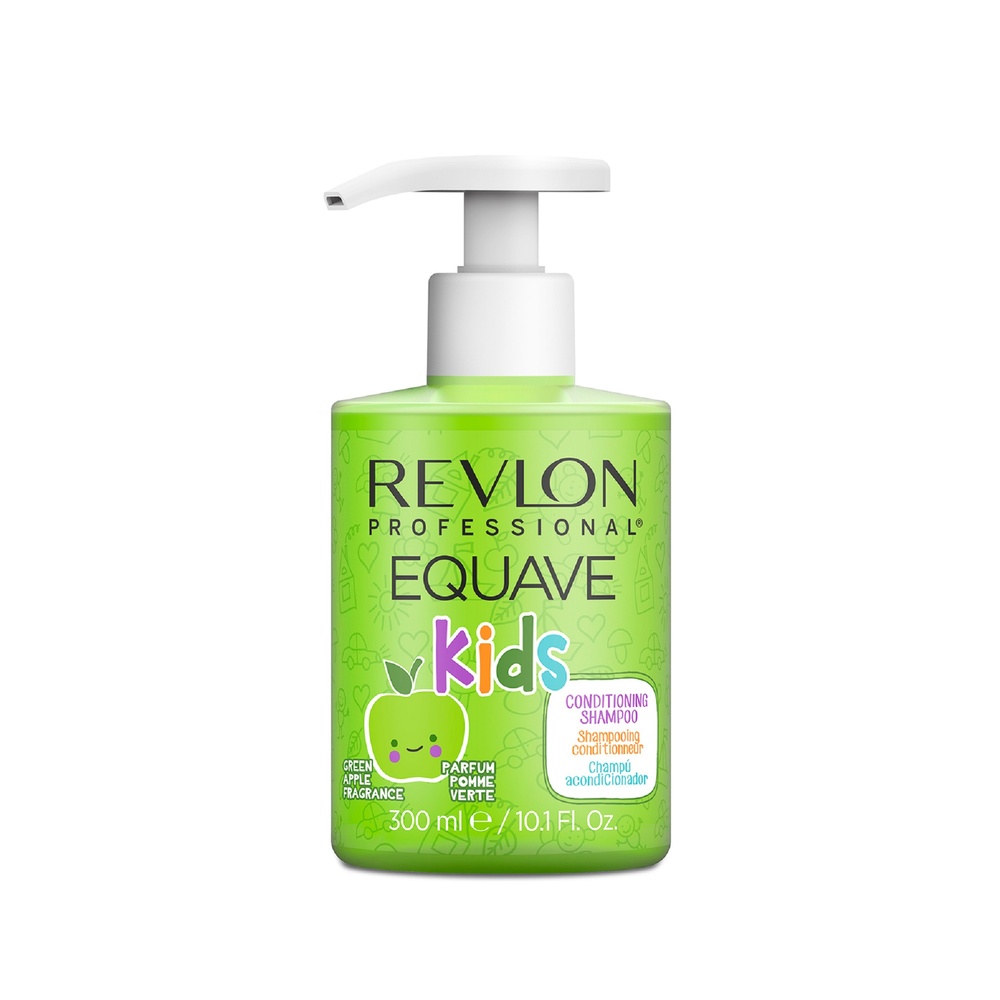 REVLON PROFESSIONAL EQUAVE™ Kids Apple Shampoing doux démêlant Shampoing doux enfant