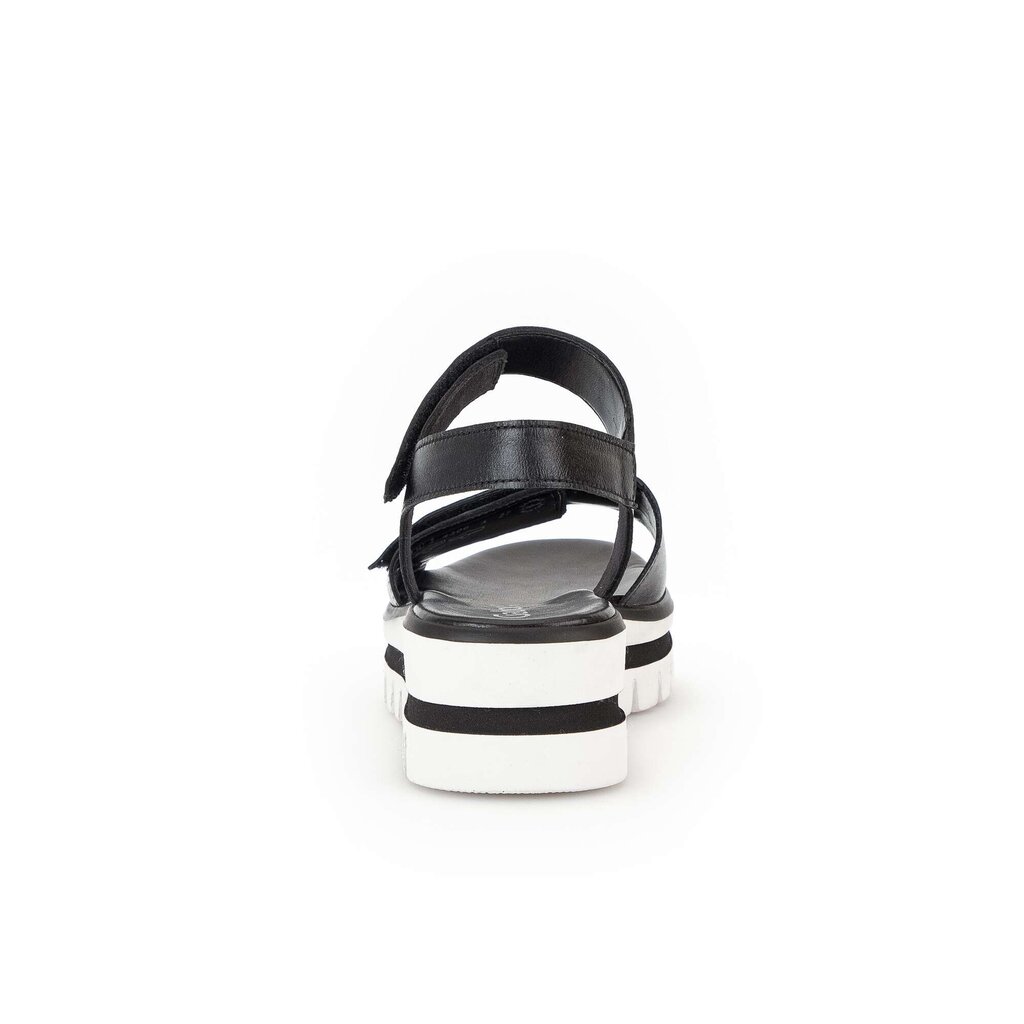 Gabor fashion Plateau Sandale schwarz