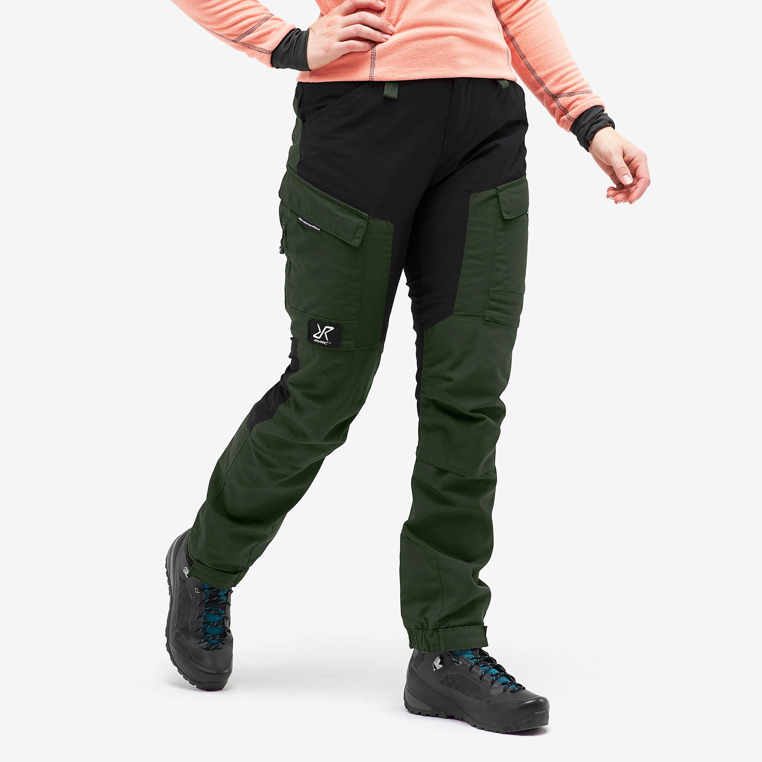 RVRC GP Short Pants Femme Forest Green