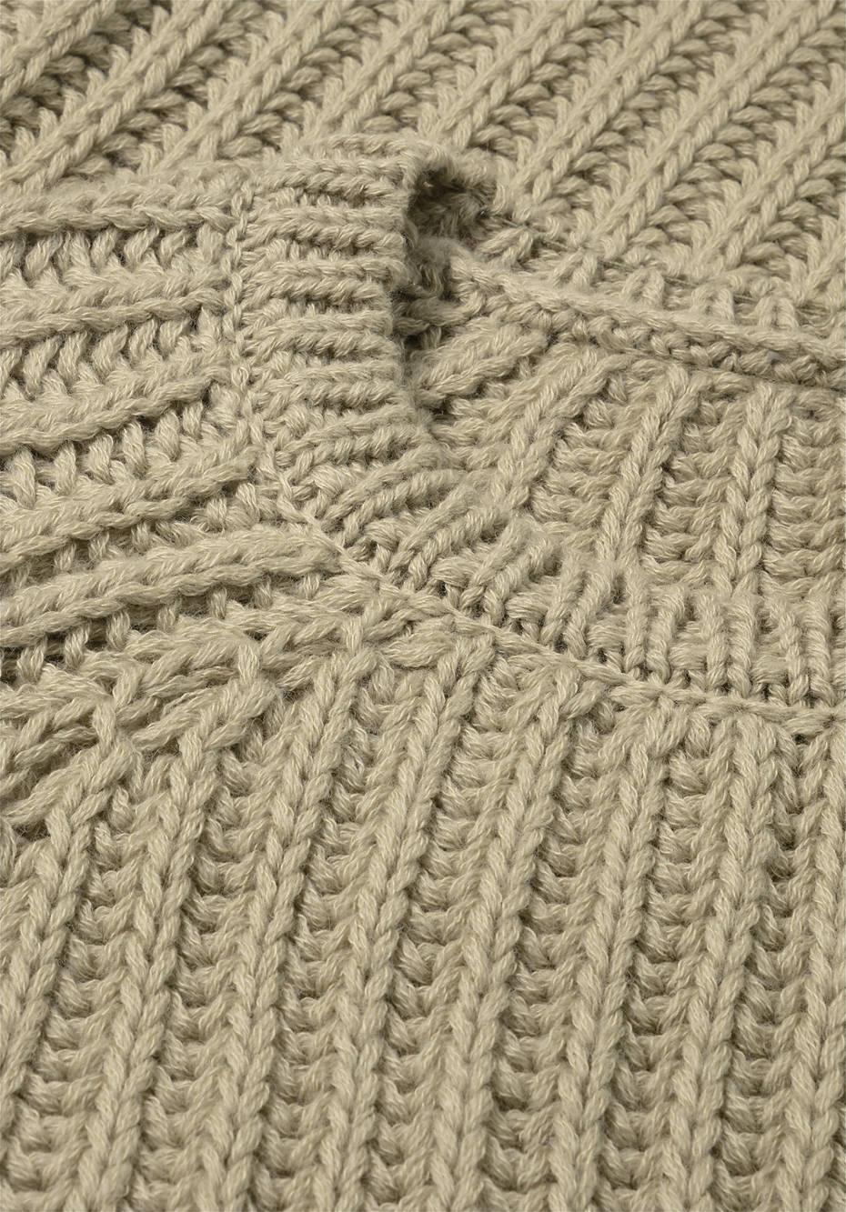 Raglan-Pullover aus Bio-Baumwolle und Bio-Merinowolle