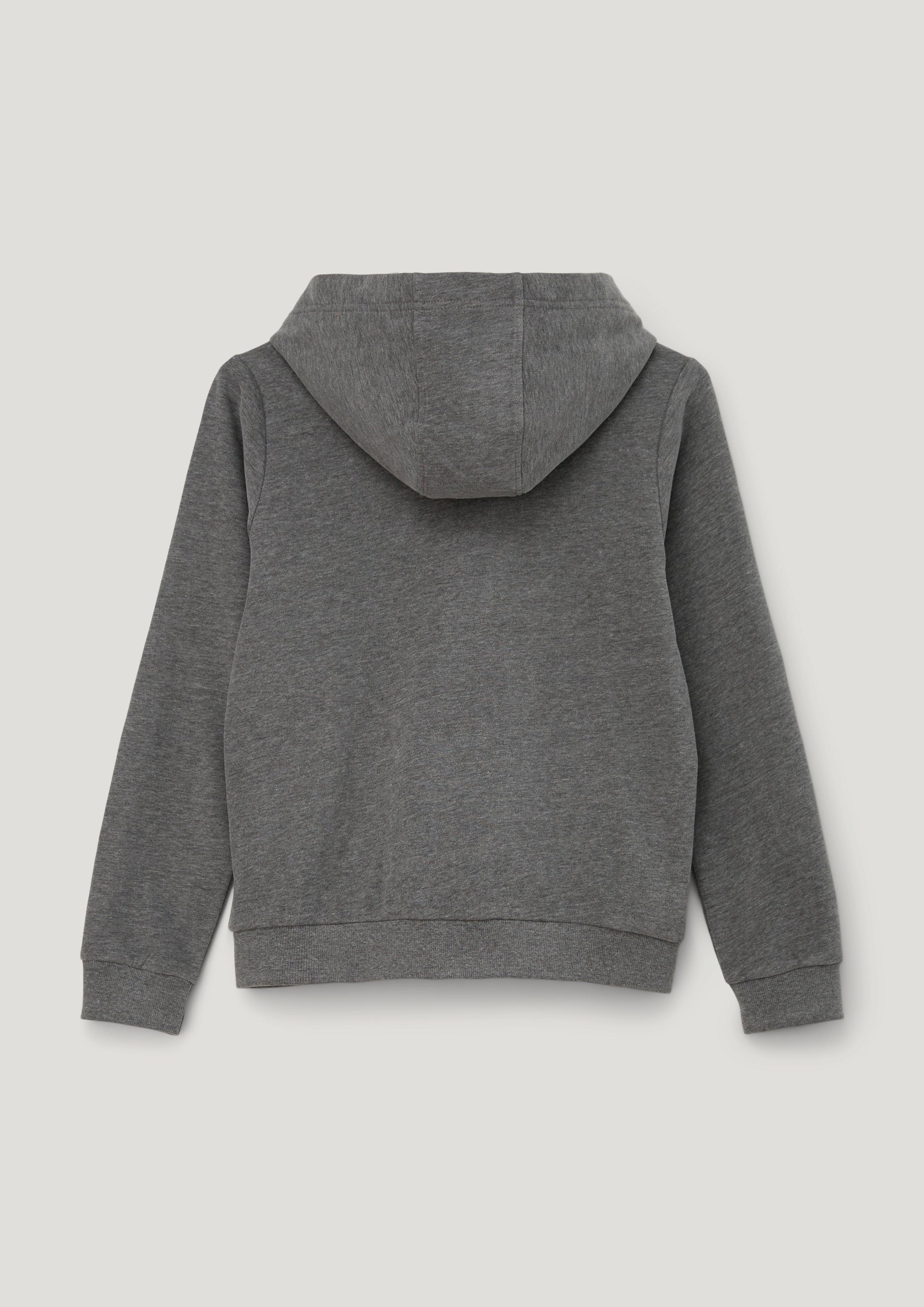 Sweatjacke mit Print-Details  2134049-9730