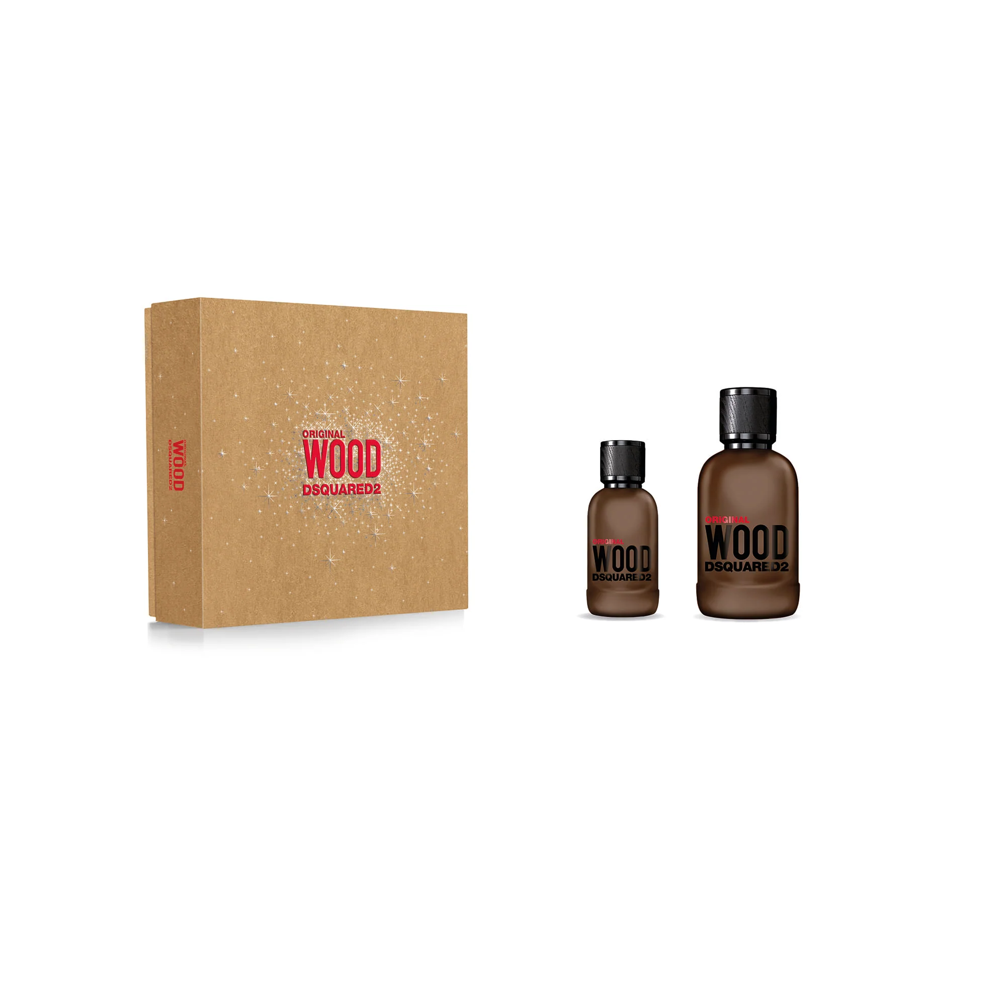 Wood Pour Homme Dsquared2 Original Wood Eau de Parfum Set - Set de perfumes para hombre, Eau de Parfum