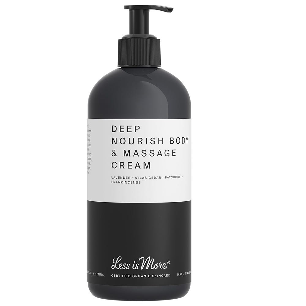 LESS IS MORE Deep Nourish Body & Massage Cream 500 ml