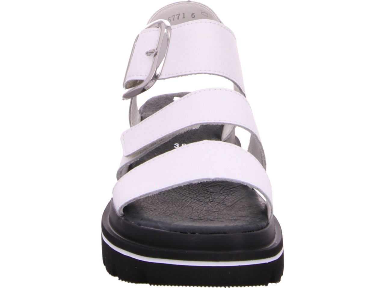 RIEKER Klassische Sandalen weiss