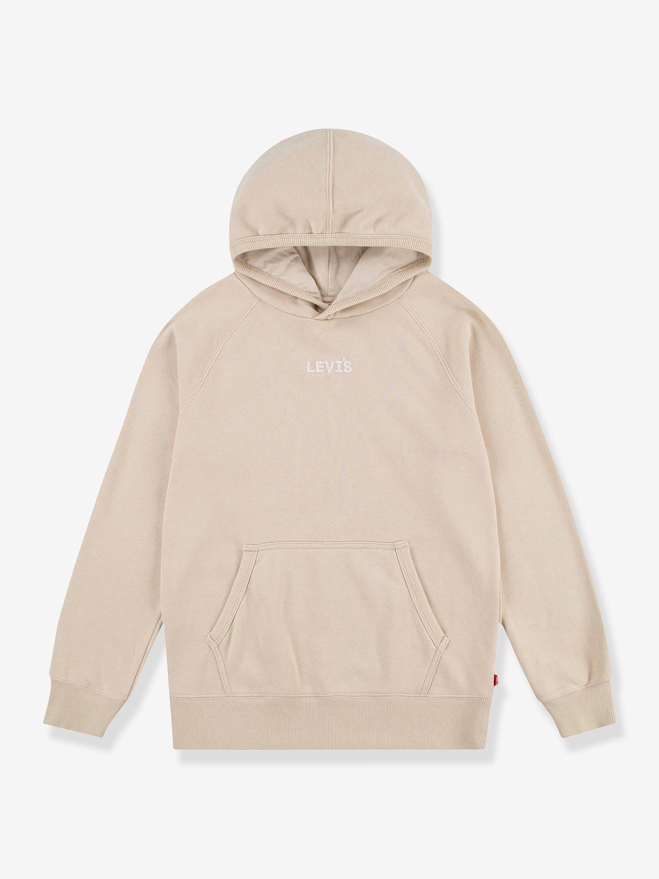 Levis Jungen Kapuzensweatshirt Levi's mit Bio-Baumwolle - beige
