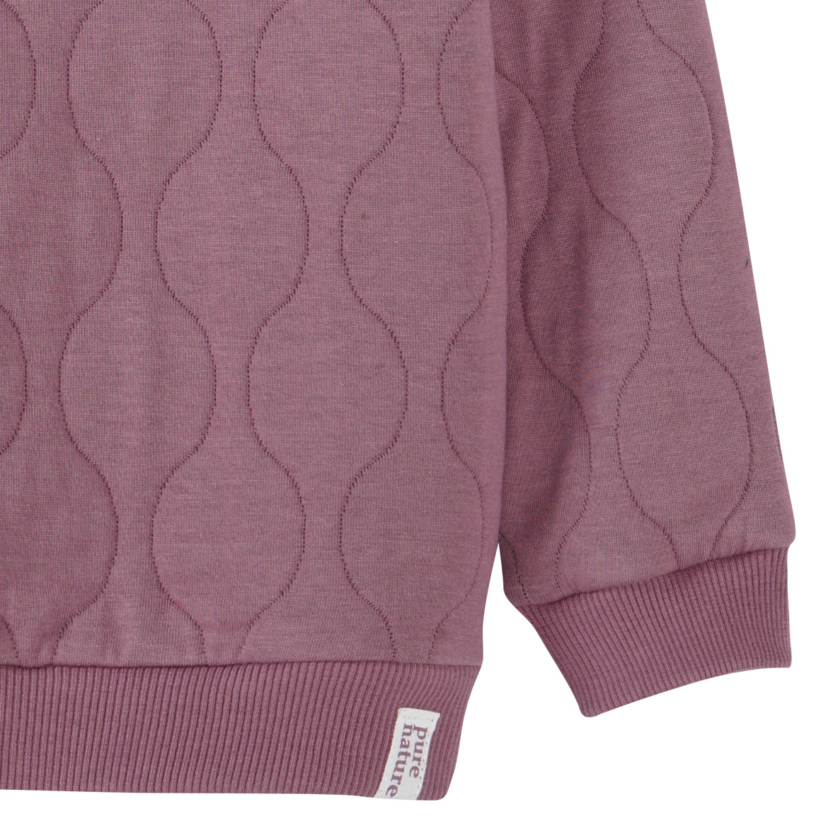 Mädchen Sweatshirt mit Steppung