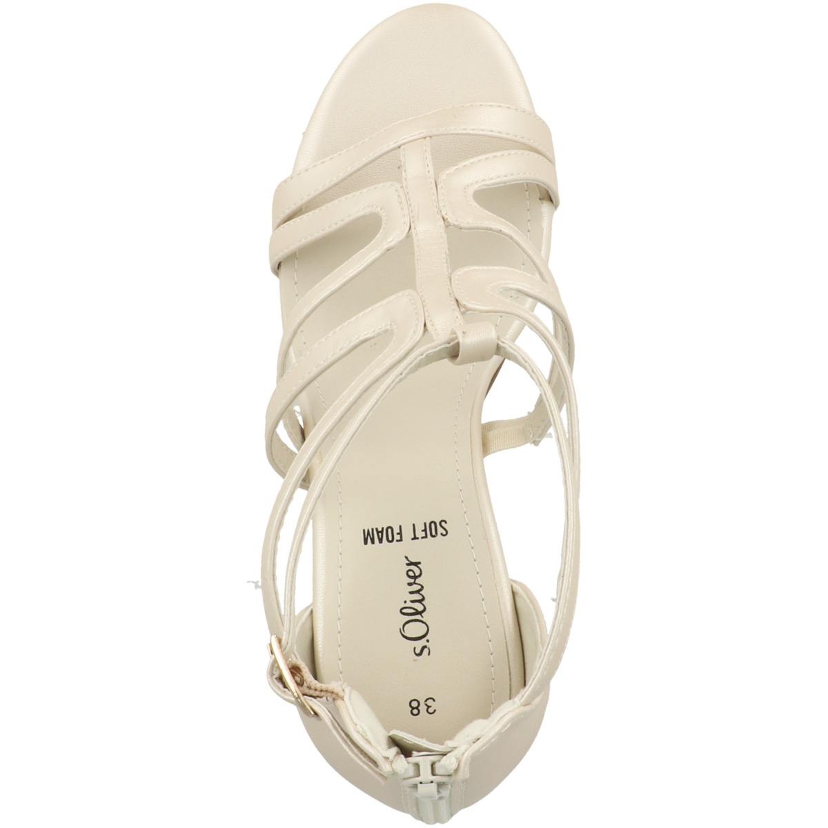 s.Oliver 5-28306-20 Sandaletten creme