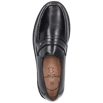 Henry Gondorff Slipper in schwarz