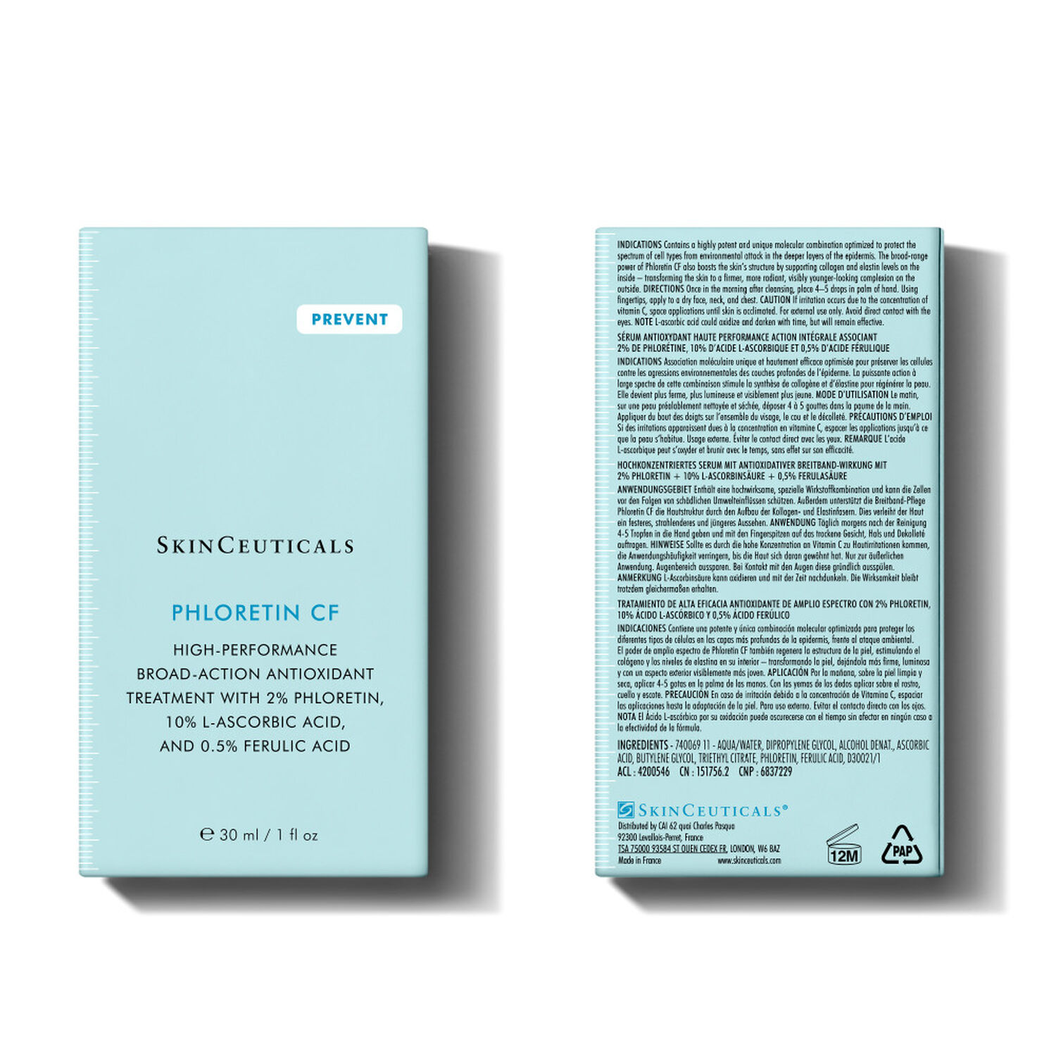 Skinceuticals Phloretin CF Serum Antioxydant Haute Performance 30 ml