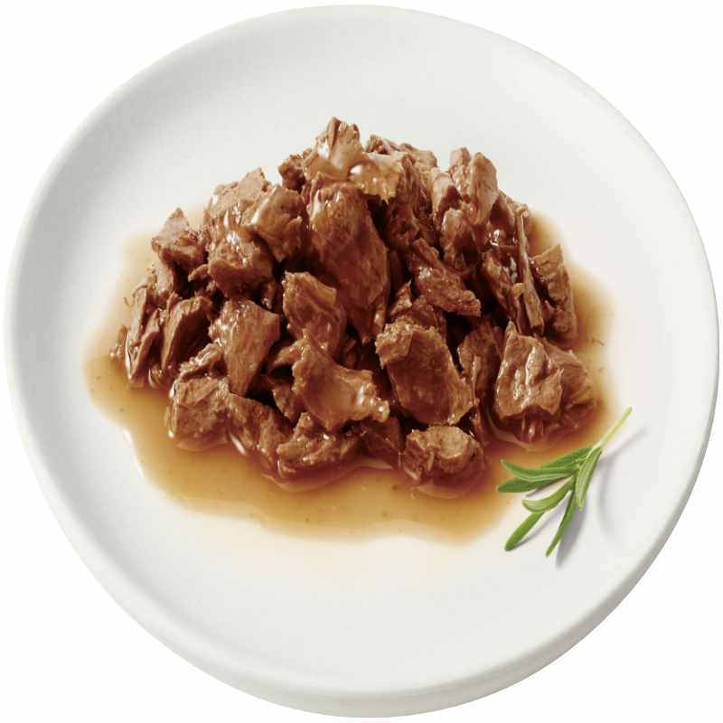 GOURMET Nassfutter GOURMET Perle Genuss in Sauce 26x85g Rind, in Rinderbratensauce