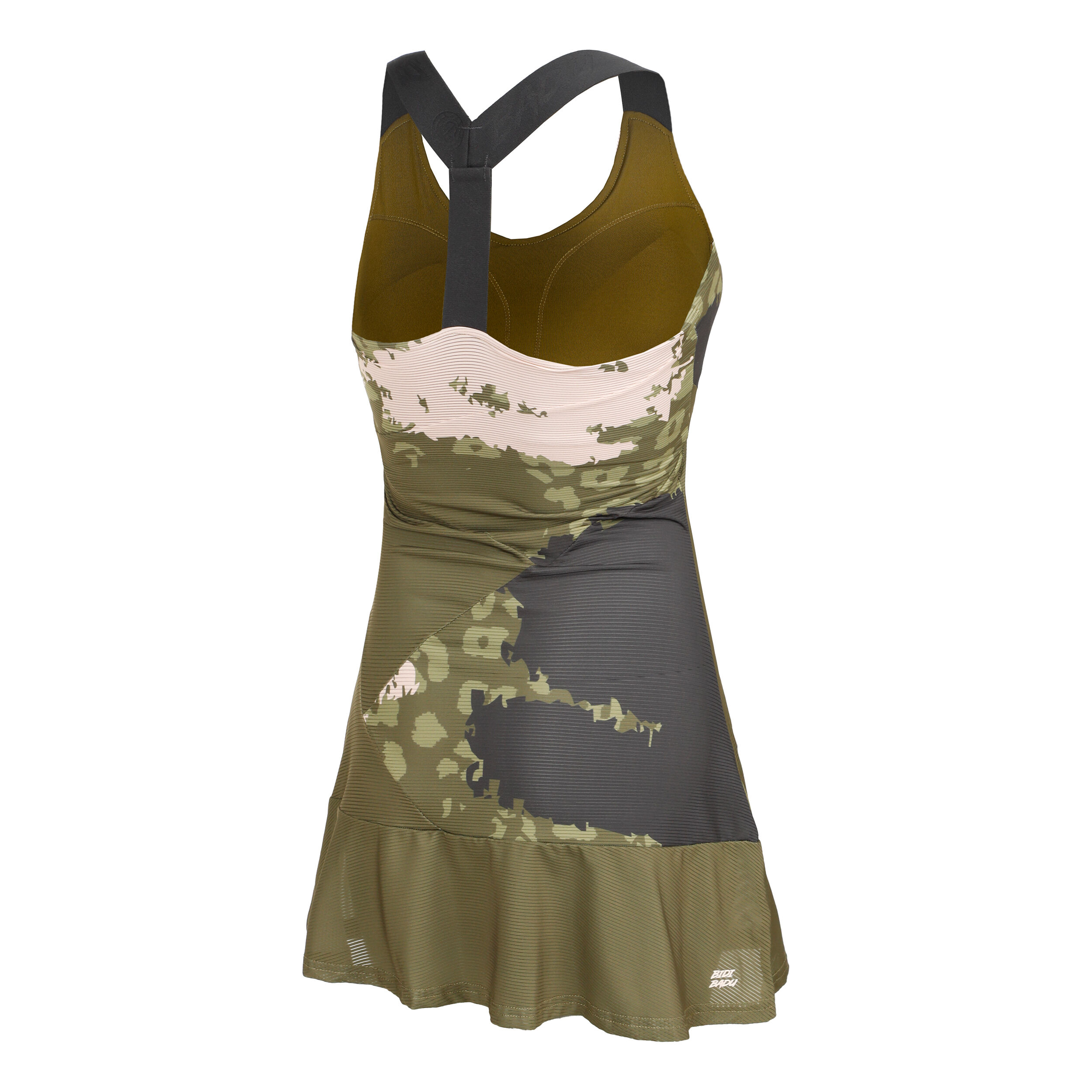 Pure Wild 2in1 Kleid Damen - Oliv, Mehrfarbig