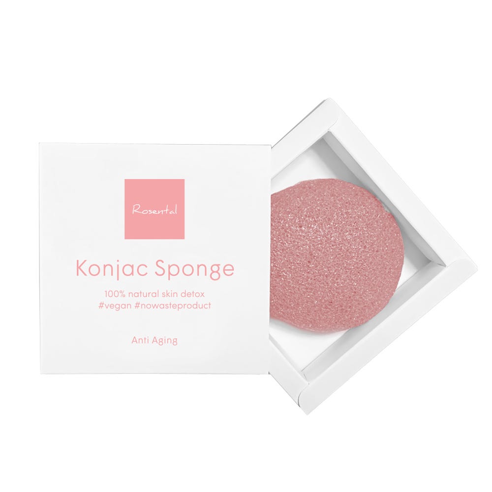 Rosental Organics Konjac Schwamm Rote Tonerde