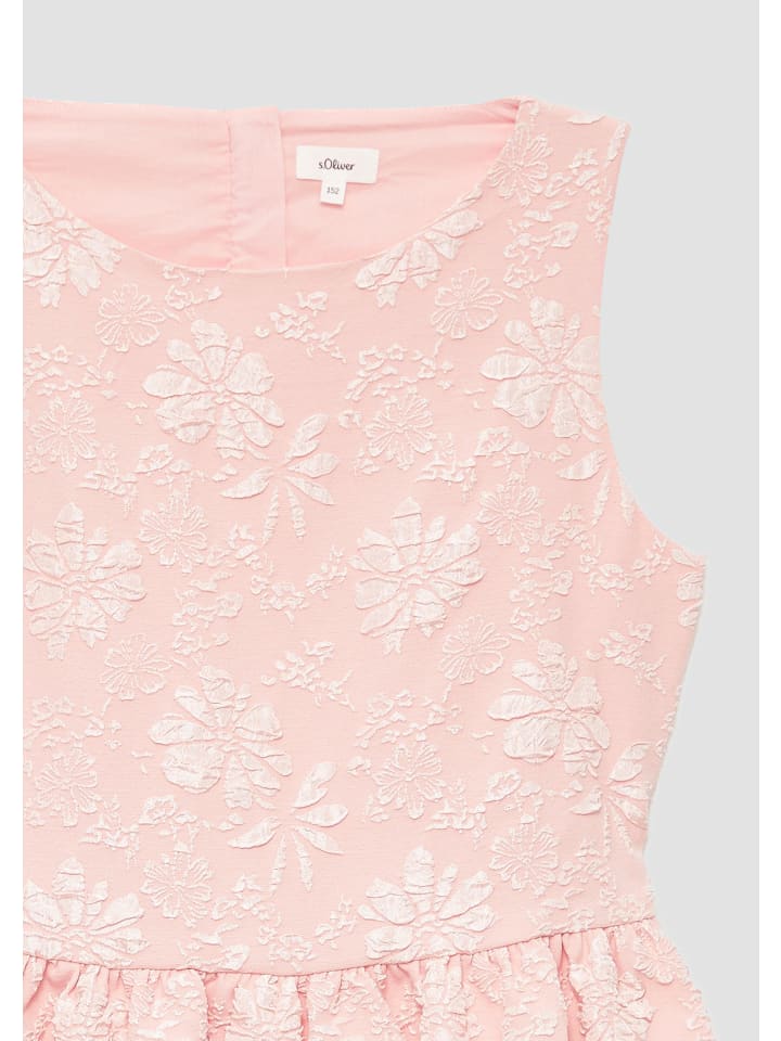 s.Oliver Kleid kurz in Pink günstig kaufen