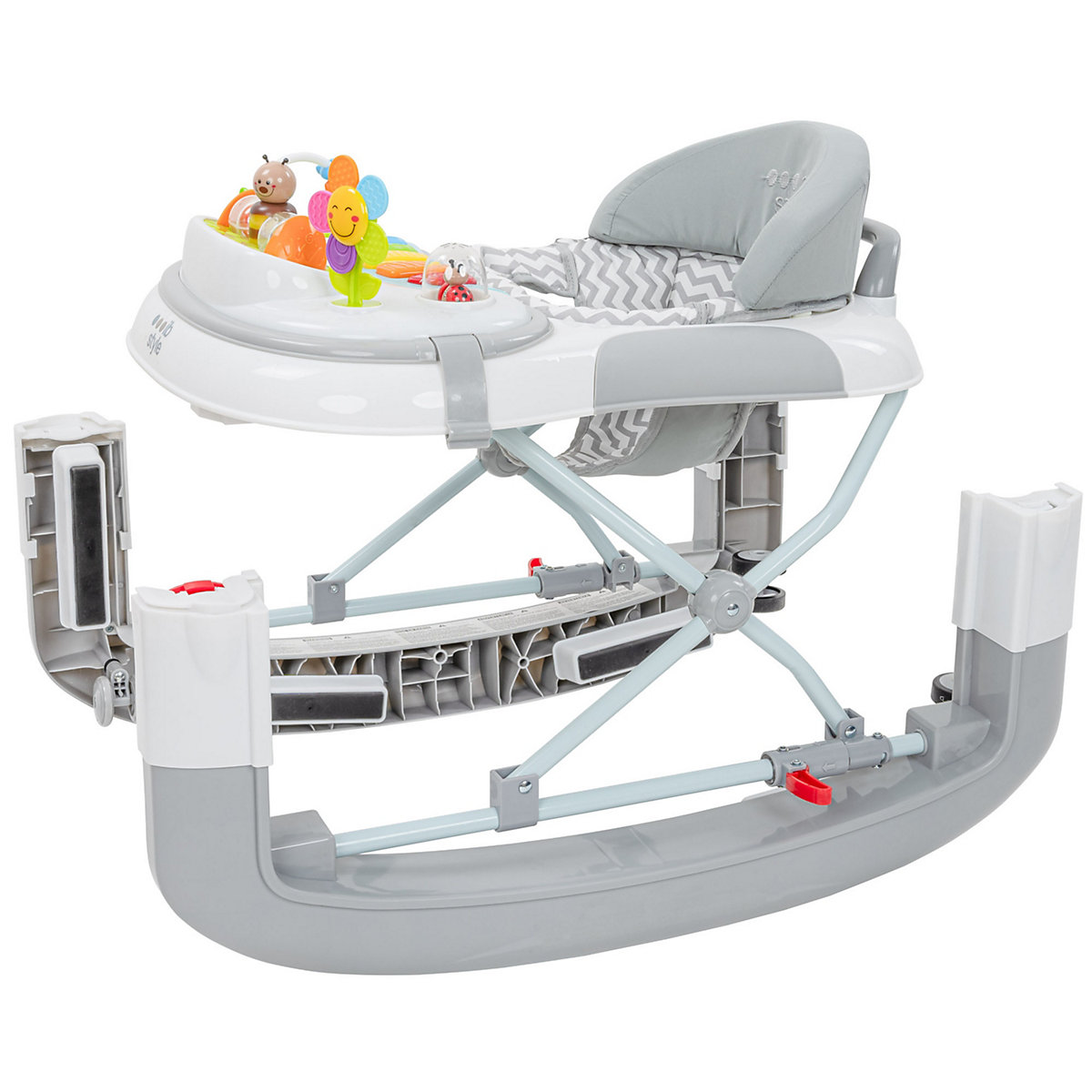 Lauflernwagen mit Schaukelfunktion Gehfrei Lauflernhilfe Wave 73 cm x 66 cm x 50 cm