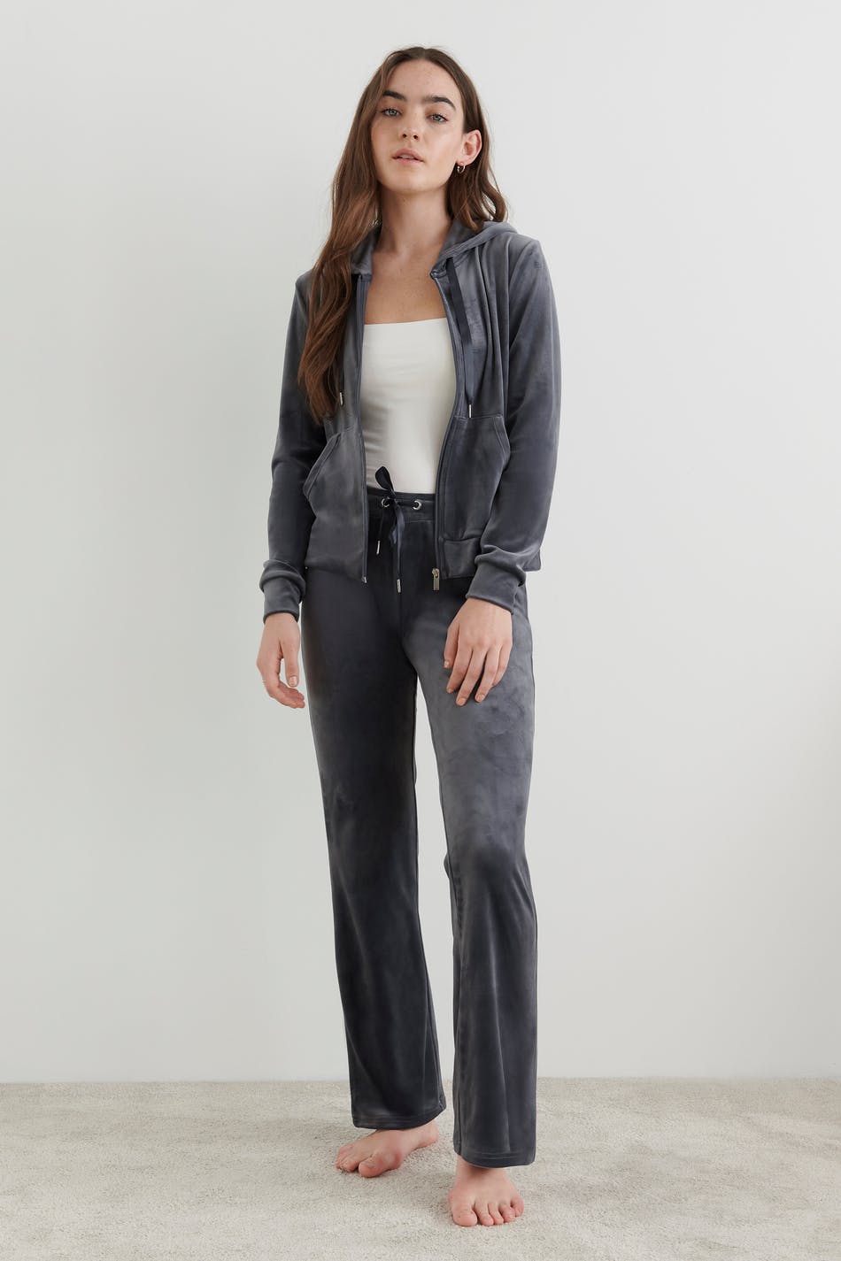 Cecilia velour trousers