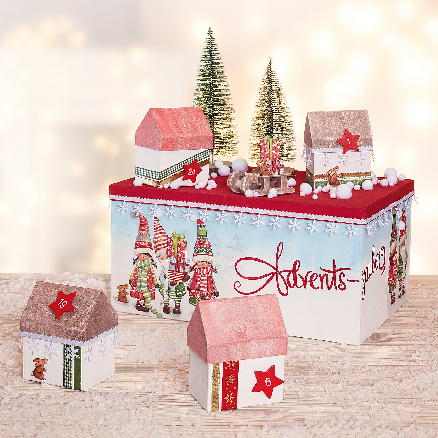 Adventskalender-Zahlen 