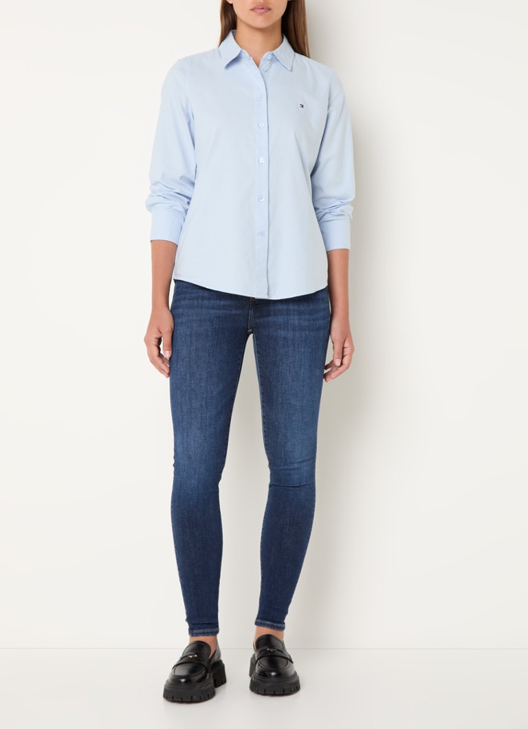 Tommy Hilfiger  Blouse met logoborduring