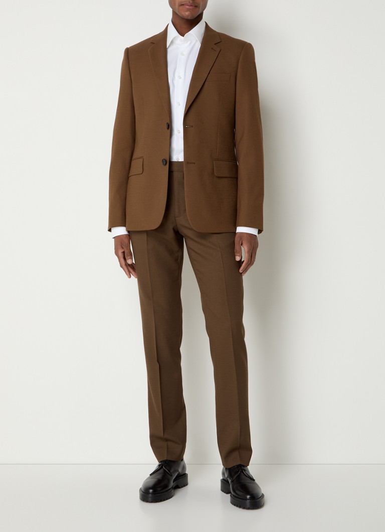 Pantaloni slim fit Sandro din lână elastică