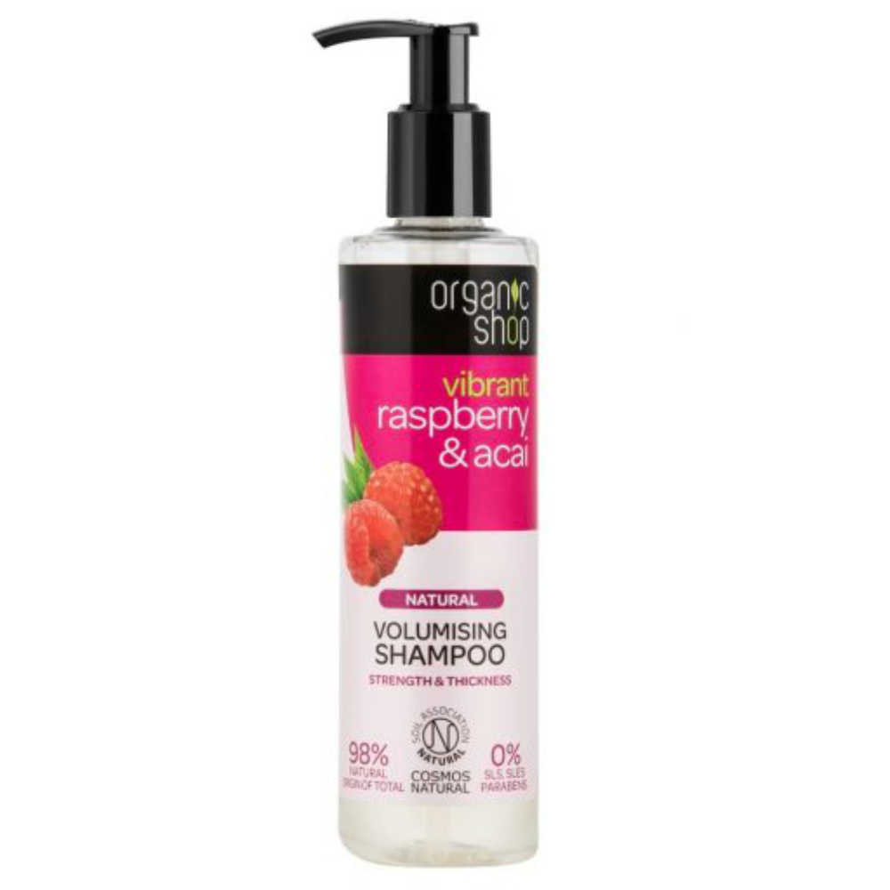 organic shop Shampoing Volumateur Framboise et Acai shampoings
