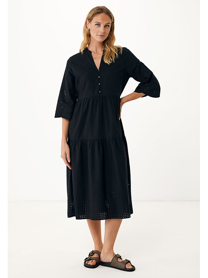 Mexx Kleid in Schwarz günstig kaufen