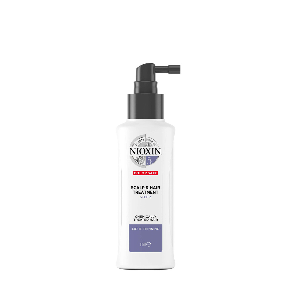 Nioxin NIOXIN System 5 Traitement 100ml Soin épaississant cuir chevelu pour cheveux fins et traités chimiquement