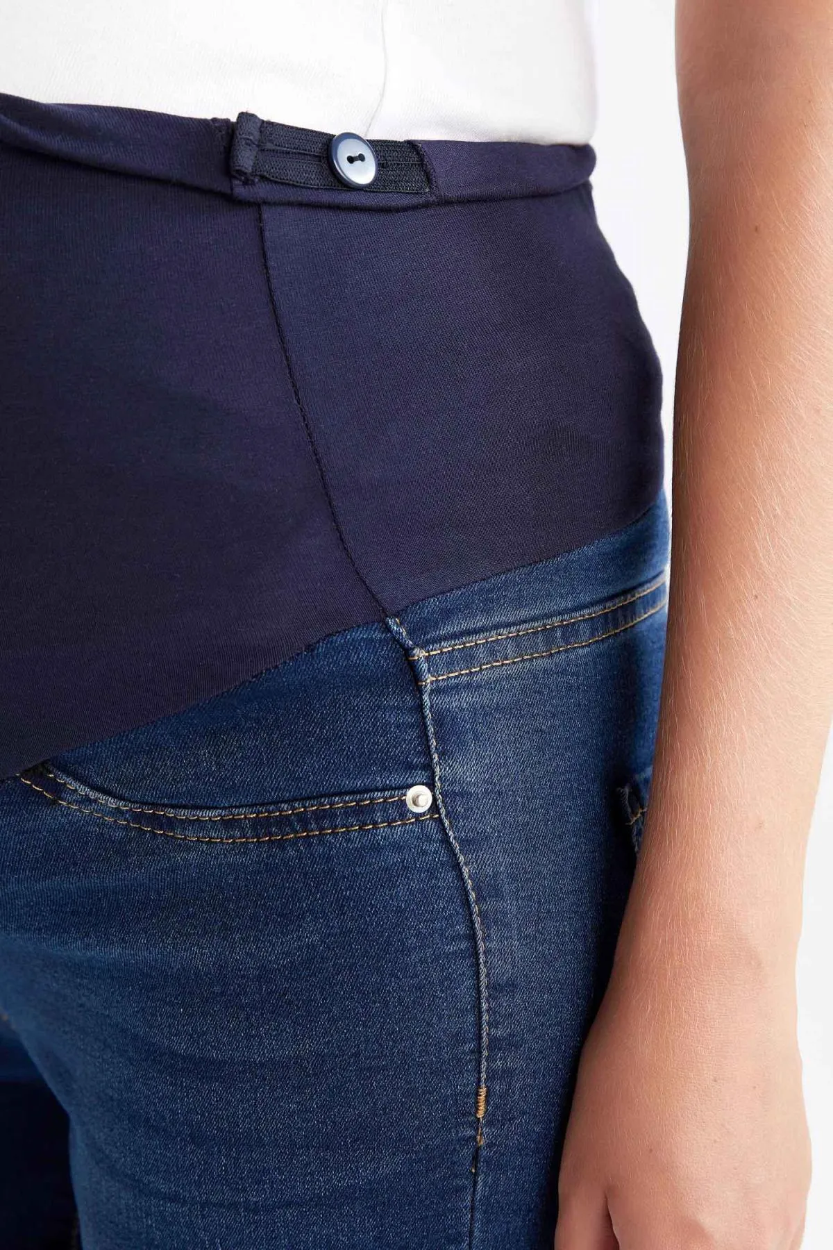 DeFacto  Skinny Fit, extra enge Passform, normale Taille, extra schmales Bein, Umstandshose