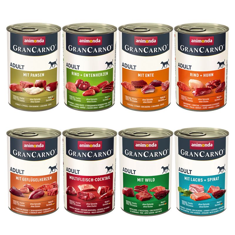 Mixpaket animonda GranCarno Adult 48 x 400 g