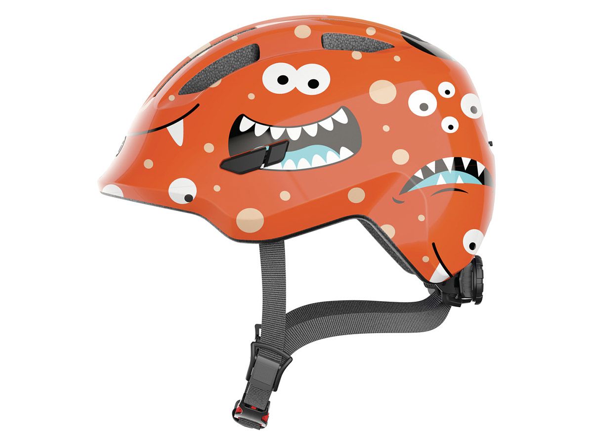 Abus Smiley 3.0 Orange Monster Kinderfahrradhelm