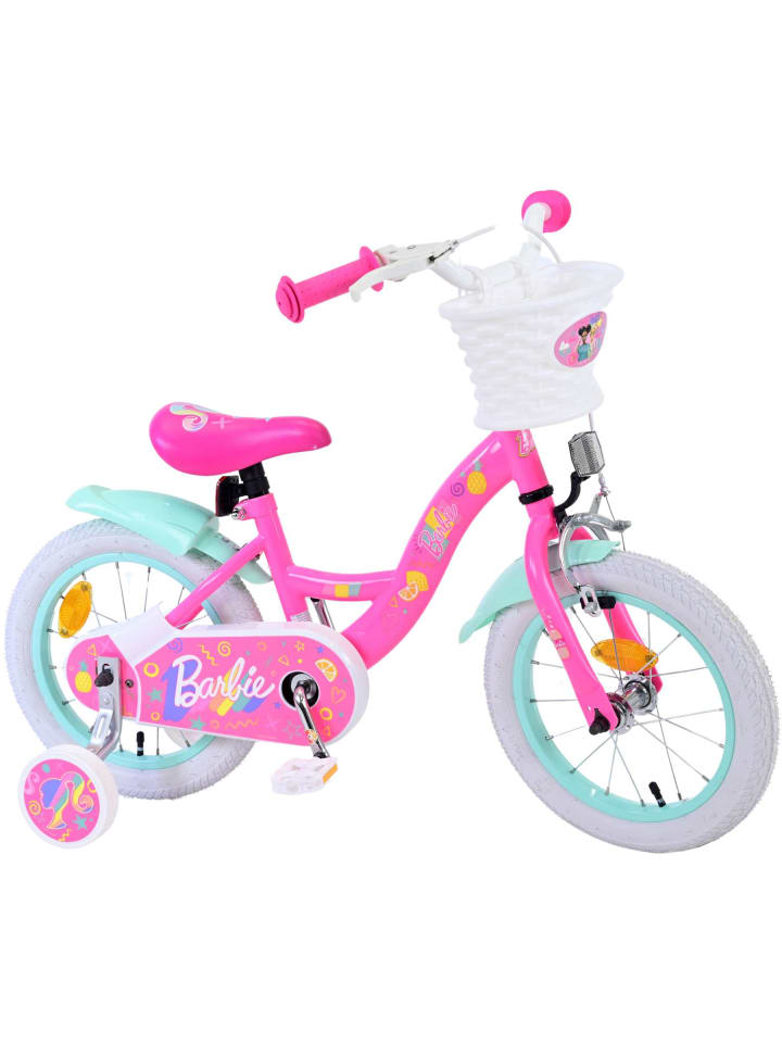 Volare Kinderfahrrad Ashley Fahrrad für Mädchen in Rosa 14 Zoll Kinderrad 3 Jahre günstig kaufen onesize