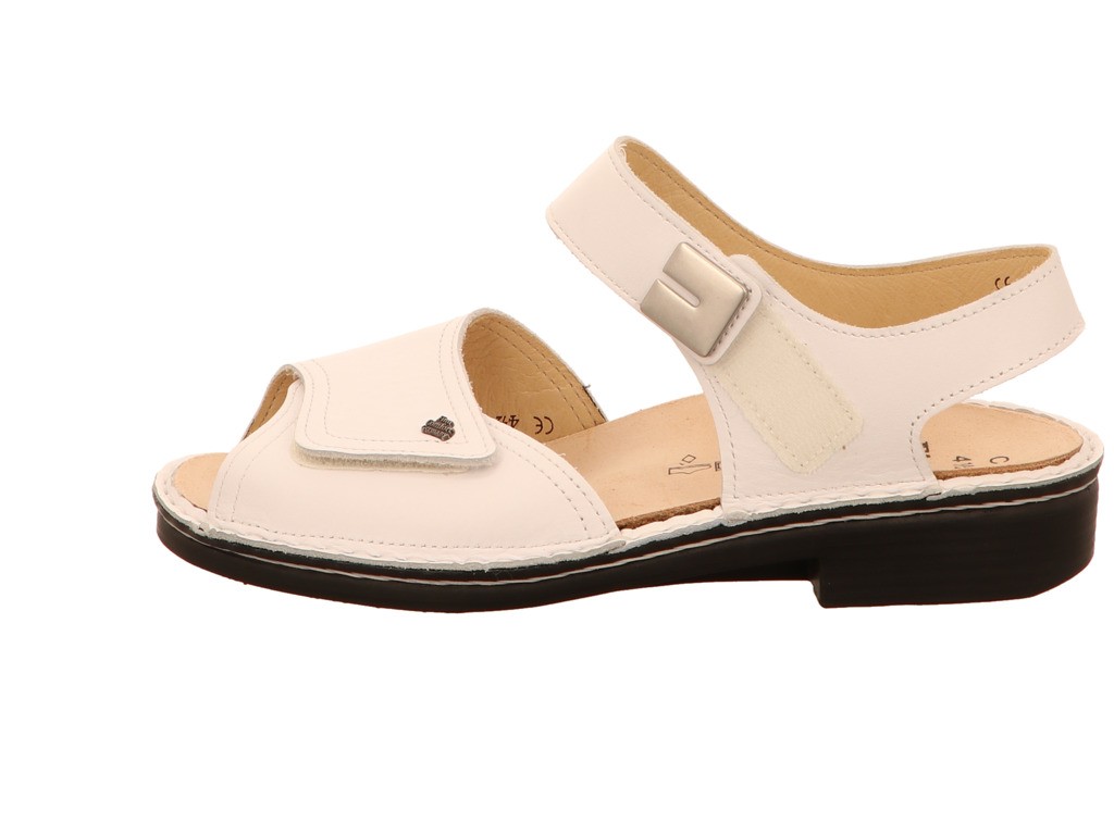 FINN COMFORT Klassische Sandalen weiss Luxor