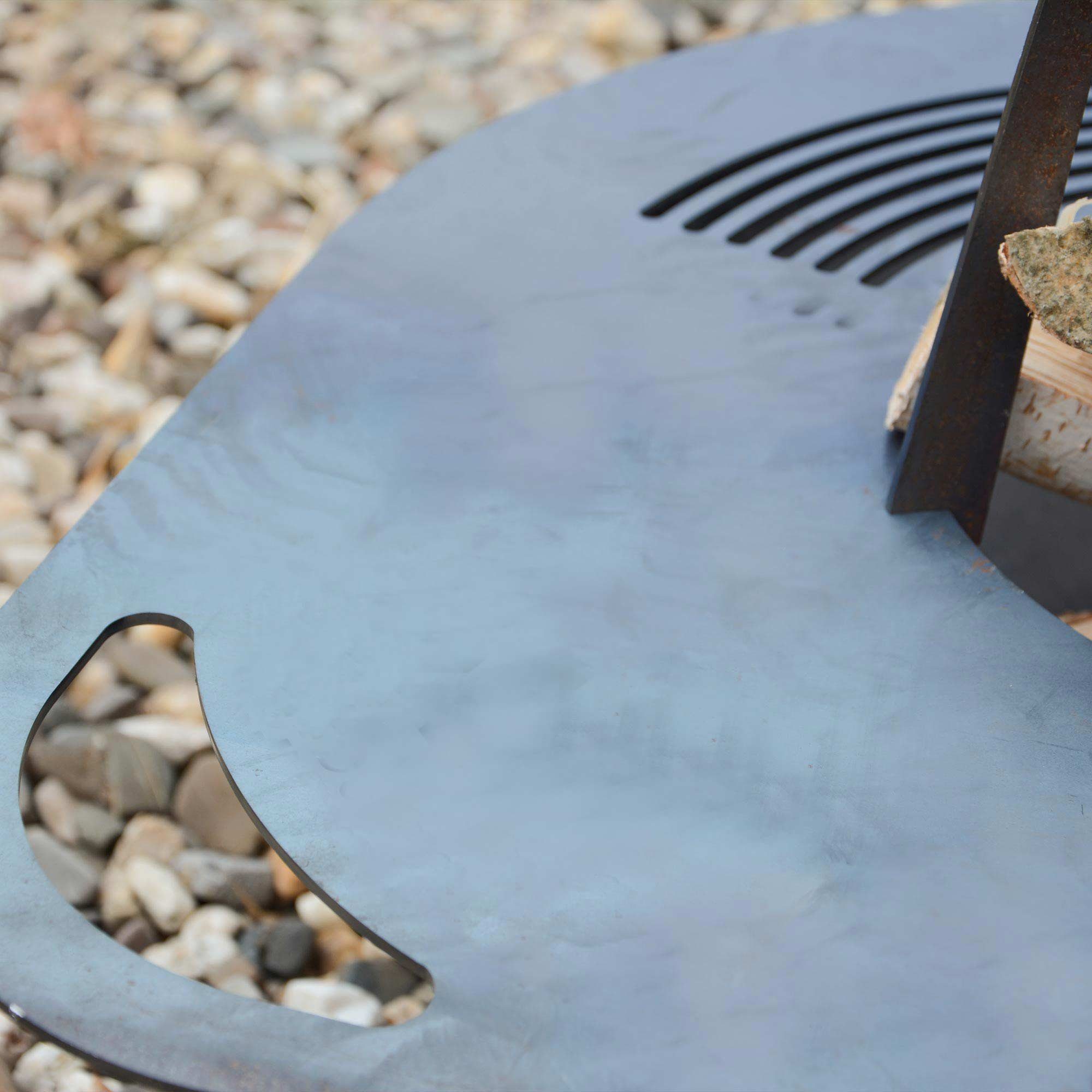 UNUS GARDEN Grillplatte Grillplatte 60/80cm Durchmesser