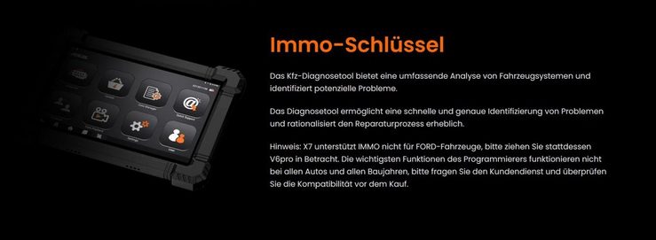 Brotos® Kfz-Diagnosegerät Auto-OBD2-Diagnose Tablet 980 Kfz-Bluetooth-Scan-Codeleser Kfz DIGITAL