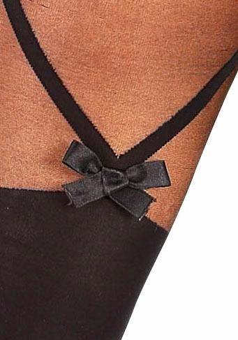 LASCANA Feinstrumpfhose mit aufgedruckter Strapsstrumpfoptik