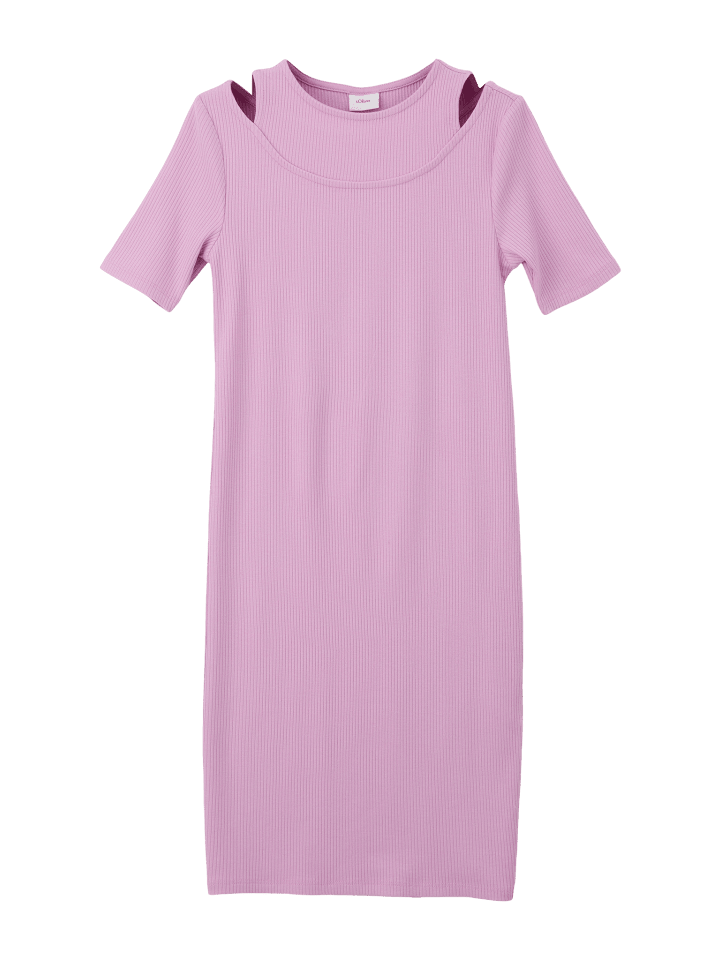 s.Oliver Kleid kurz in Pink günstig kaufen