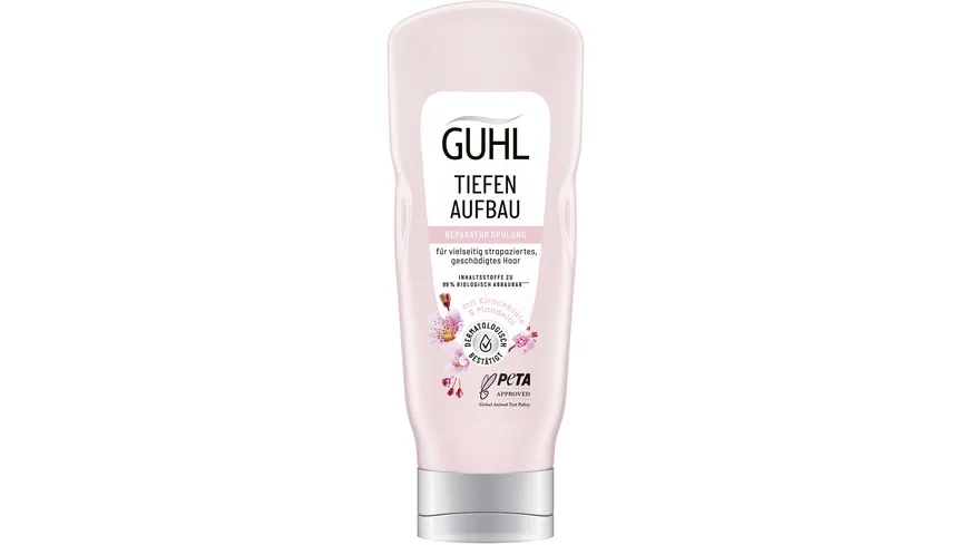 GUHL TIEFEN AUFBAU Reparatur Spülung für vielseitig strapaziertes 200 ml