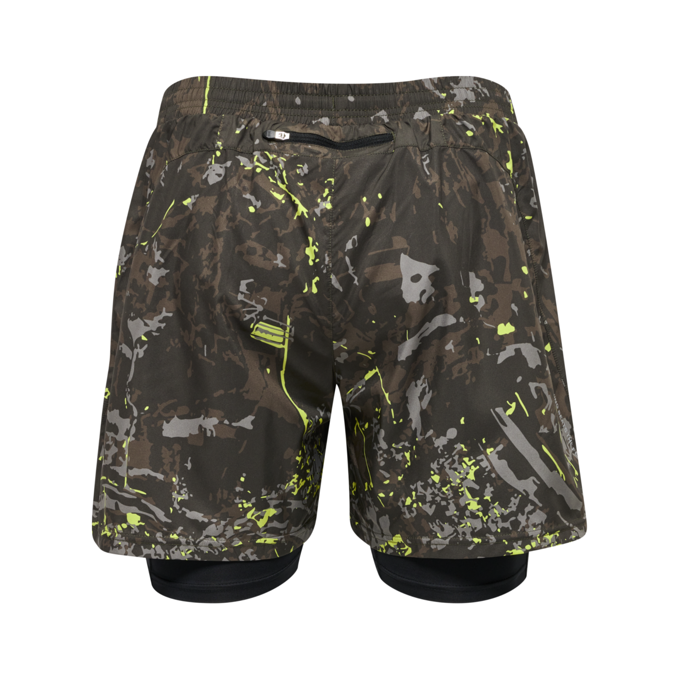 Newline Kansas 2-IN-1 Short Schwarz Grün F8217