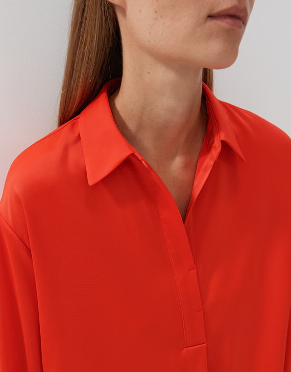 Satinbluse Zanza