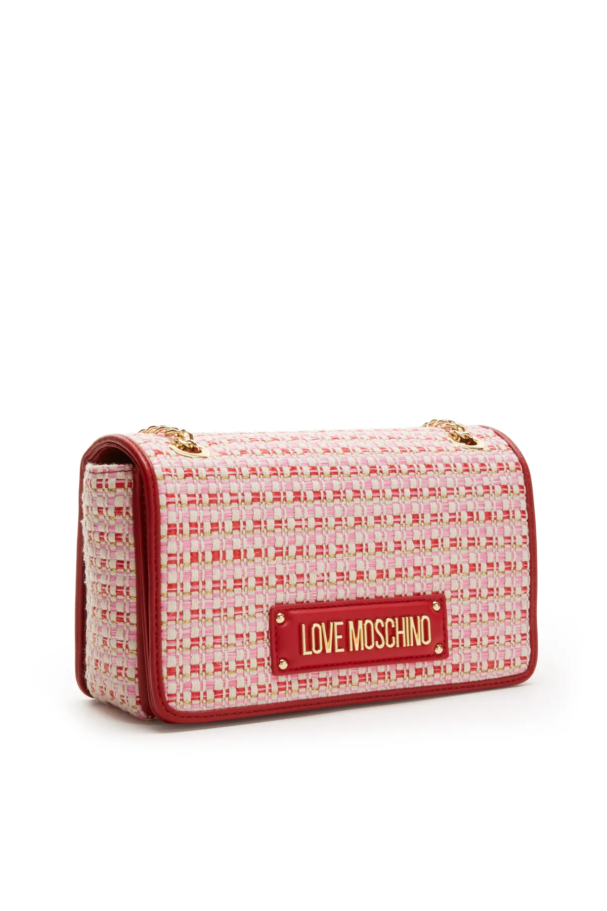 1'ASLAN  Love Moschino Damen Schultertasche Rot Jc4242pp0ikc150a