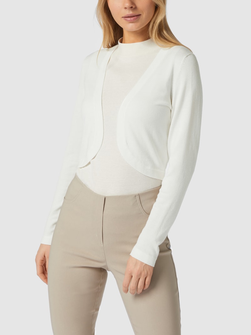 Bolero mit Schalkragen Modell 'ASTRID' in offwhite