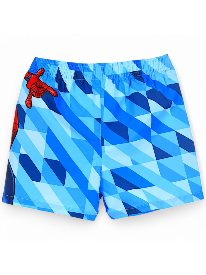 Spiderman Badeshorts Spider-Man in Blau günstig kaufen