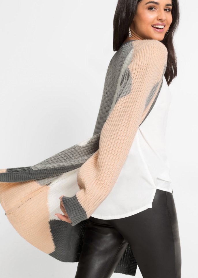 Oversize-Strickjacke
