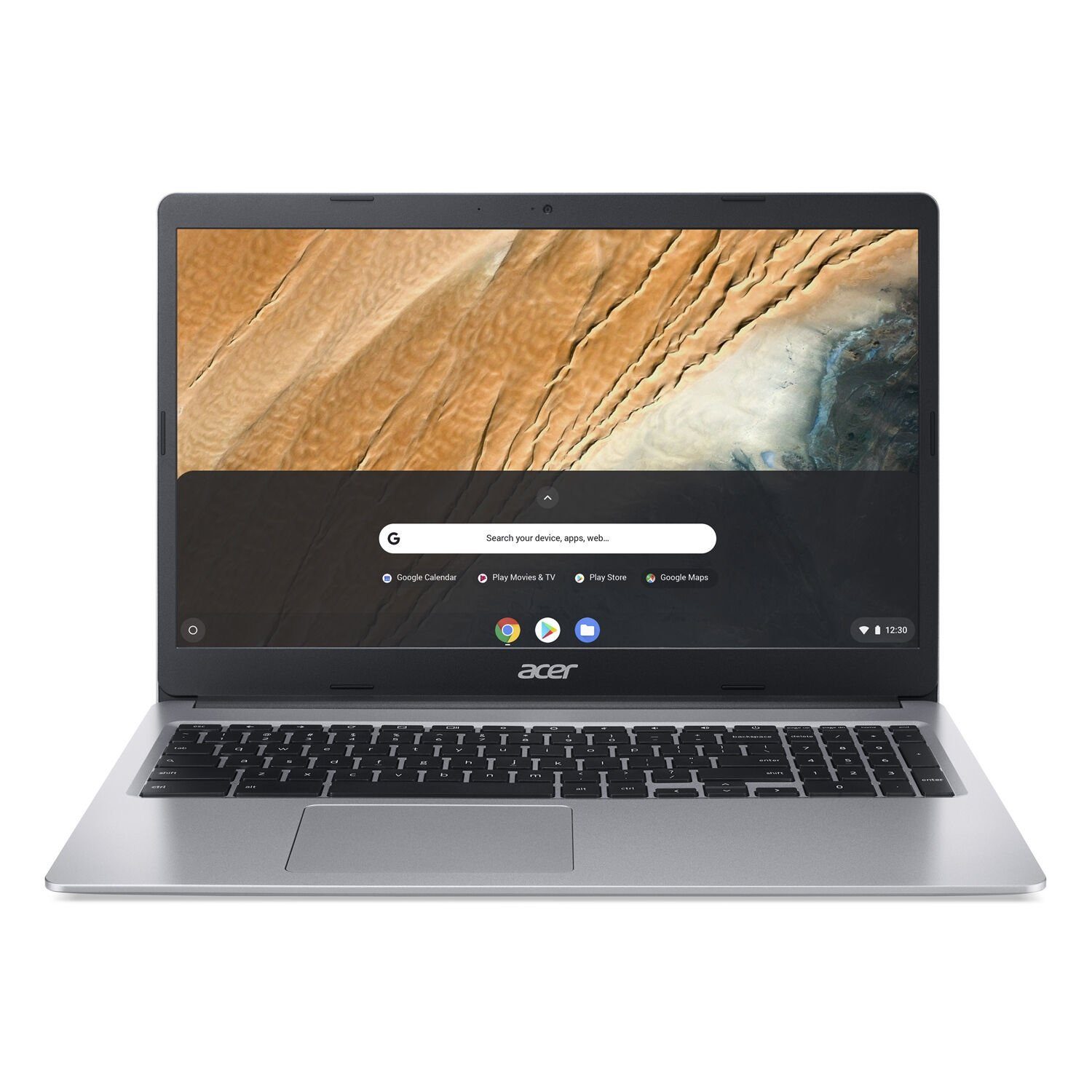 Acer CB315 Touchscreen Display, Full HD IPS, 4GB RAM, 64 GB eMMC Chromebook (39,62 cm/15.6 Zoll, Intel Pentium Silber N5030, UHD Graphics)