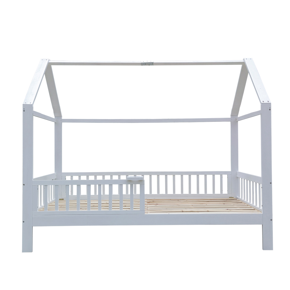 Home Deluxe Kinderbett STERNENLAND – 90 x 200 cm Weiß