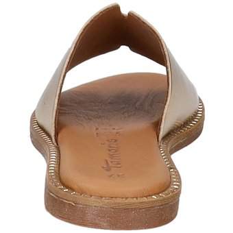 Tamaris Pantolette in gold