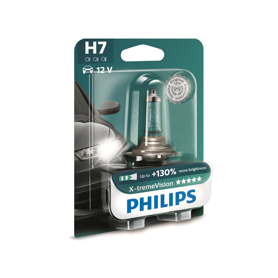 Philips X-tremeVision +130% H7 Glühlampe, 1 Stück  - ATU