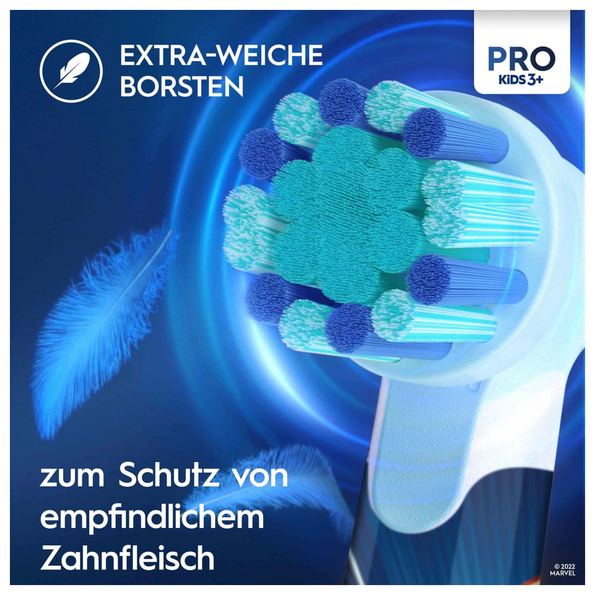 Elektrische Zahnbürste Vitality PRO Kinder Spiderman, ab 3 Jahren, 1 St