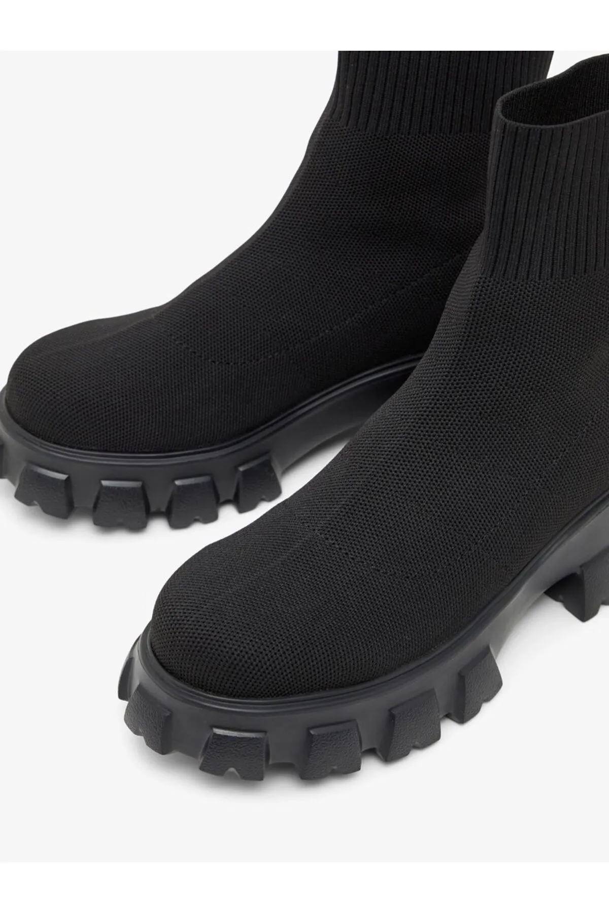 Bianco  Stiefelette - Schwarz - Flacher Absatz